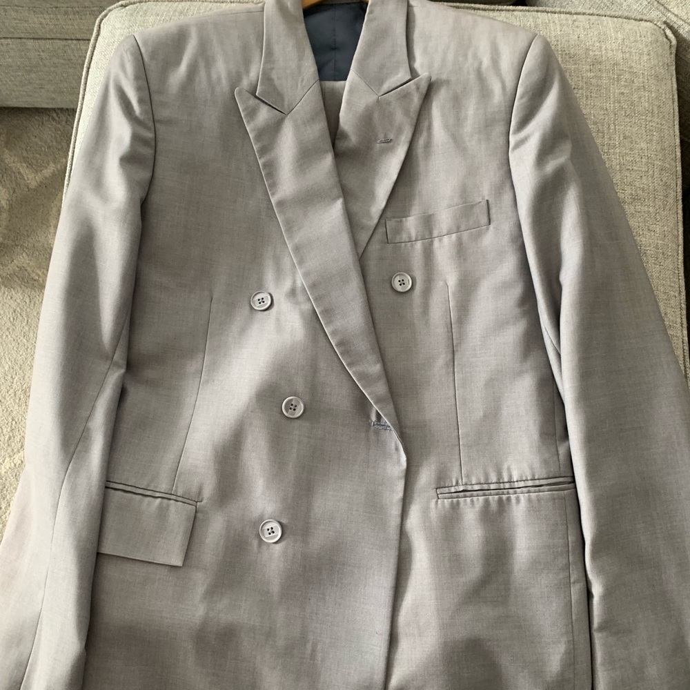 Italian Men’s suit, gray.
